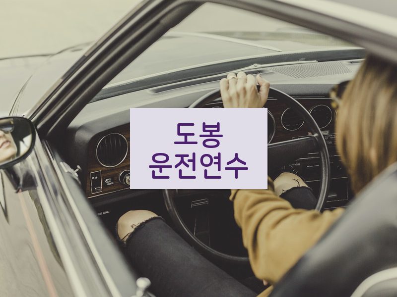 도봉운전연수 후기
