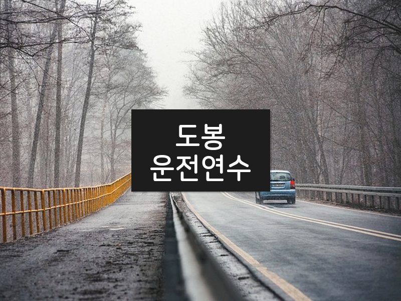 도봉운전연수 후기