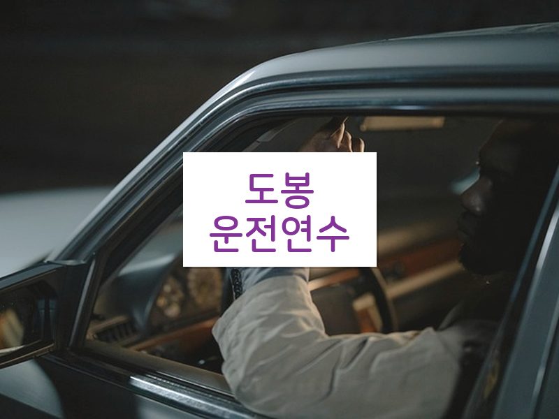 도봉운전연수 후기