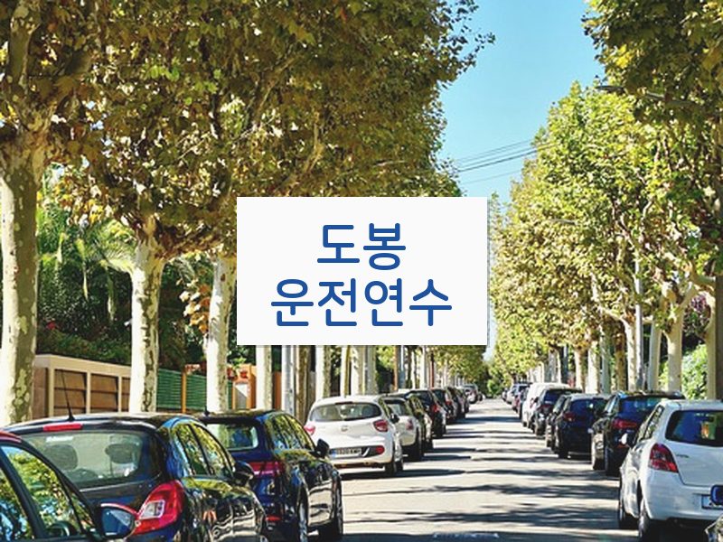 도봉운전연수 후기