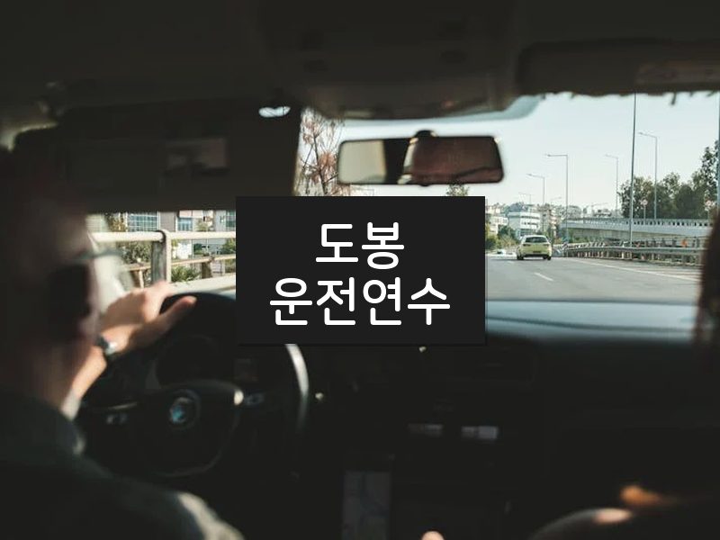 도봉운전연수 후기