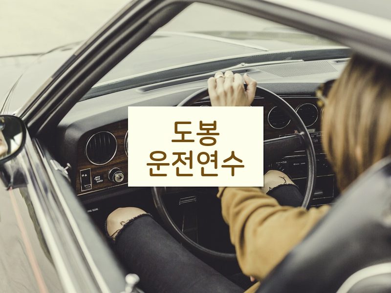 도봉운전연수 후기