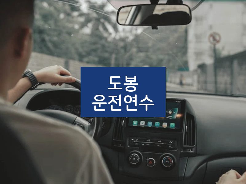 도봉운전연수 후기