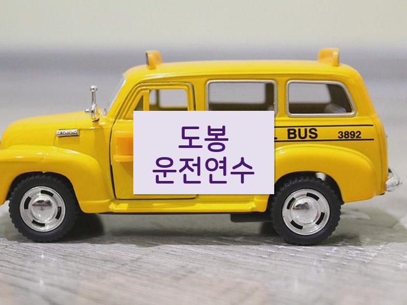도봉운전연수 후기