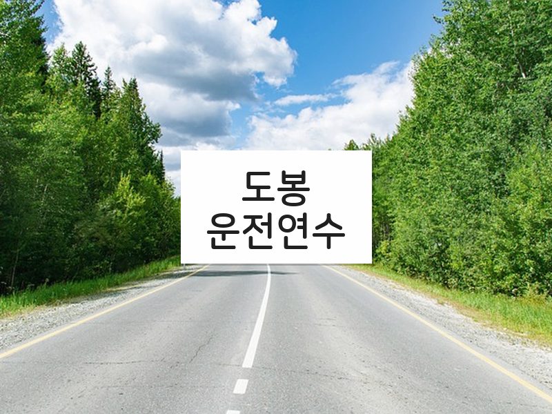 도봉운전연수 후기