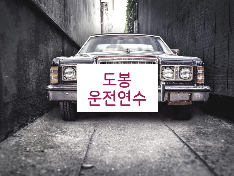도봉운전연수 후기